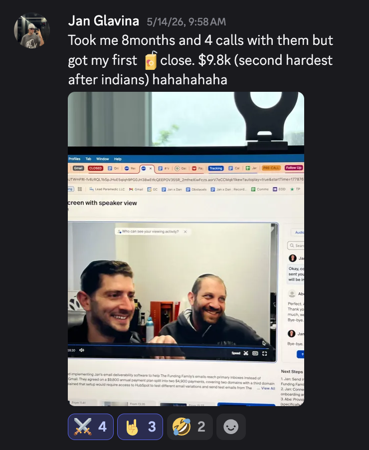Screenshot testimonial 101